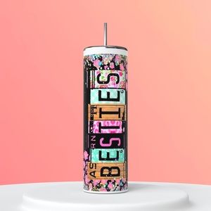 Besties tumbler 20 oz